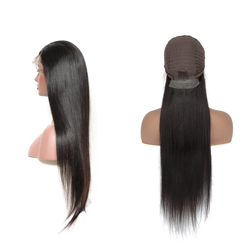 13x4 Lace Front Human Hair Wigs Long Straight Hair Wigs