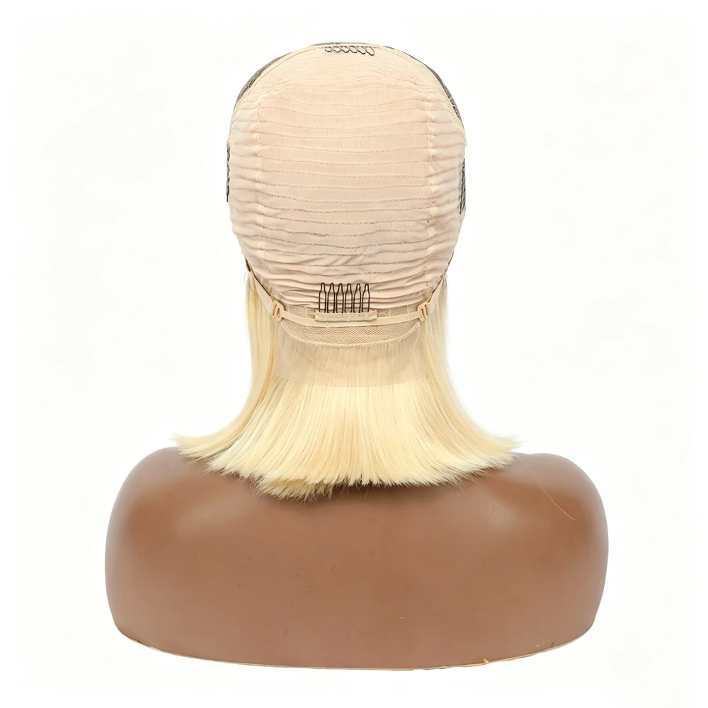 13x4 Lace Front Ombre Human Hair Wig T4-613# Color