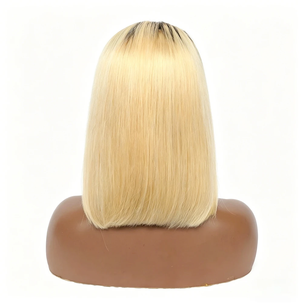 13x4 Lace Front Ombre Human Hair Wig T4-613# Color