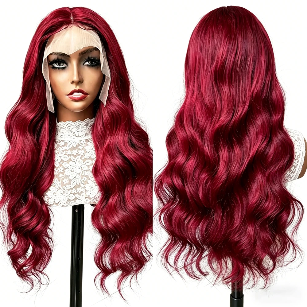 99J# 13x4 Body Wave Lace Front Wig