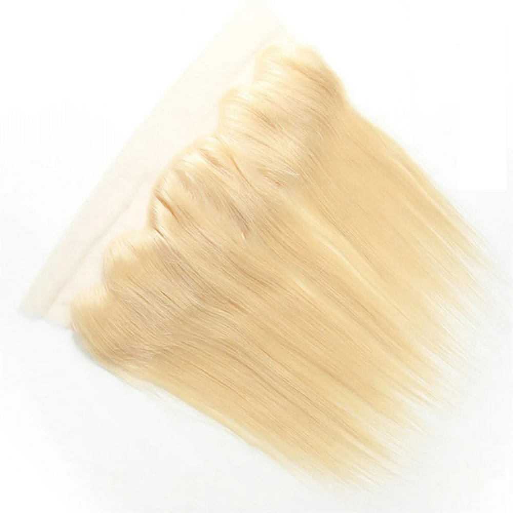 13x4 Transparent Lace Frontal Closure Straight Human Hair