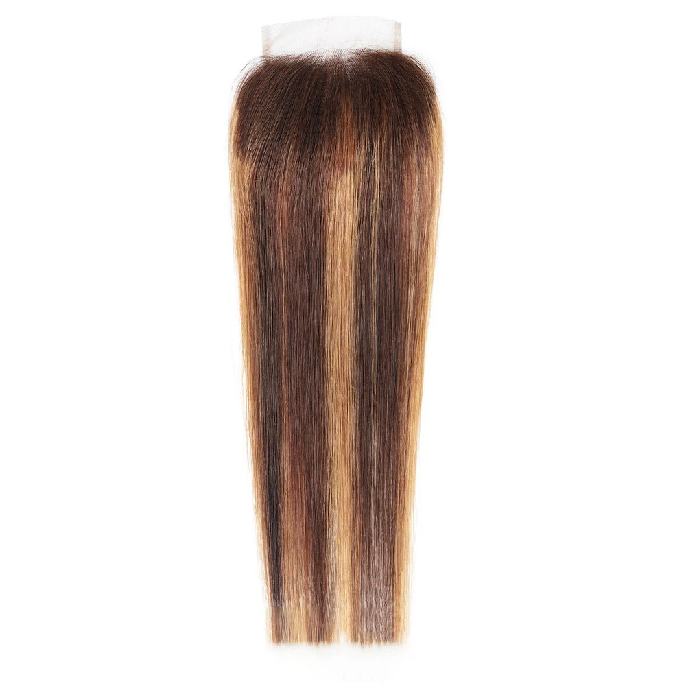 100% Human Hair Lace Closure 4x4